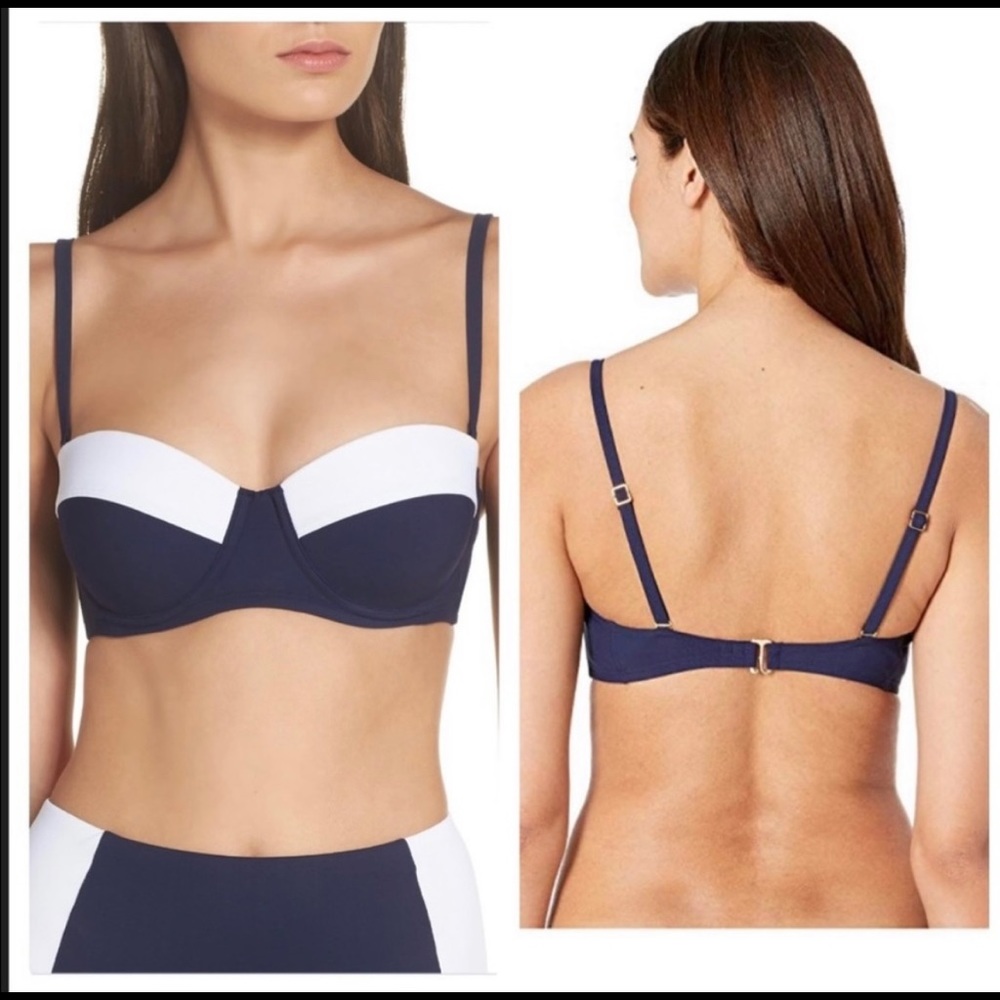 Tory burch lipsi underwire swim bikini set
